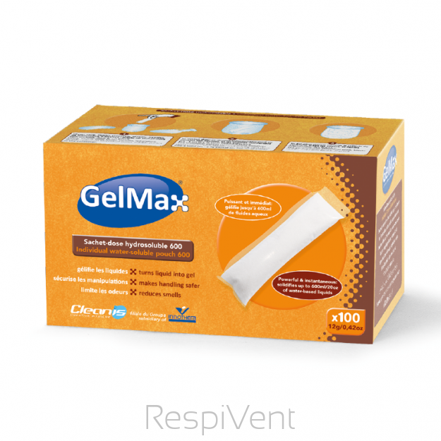 GelMax - absorbent odpadów ciekłych - saszetka 100 x 12g